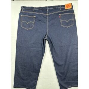 Levi Strauss 550 Relaxed Fit Dark Wash Jeans Mens 54W X L 27 (Altered)